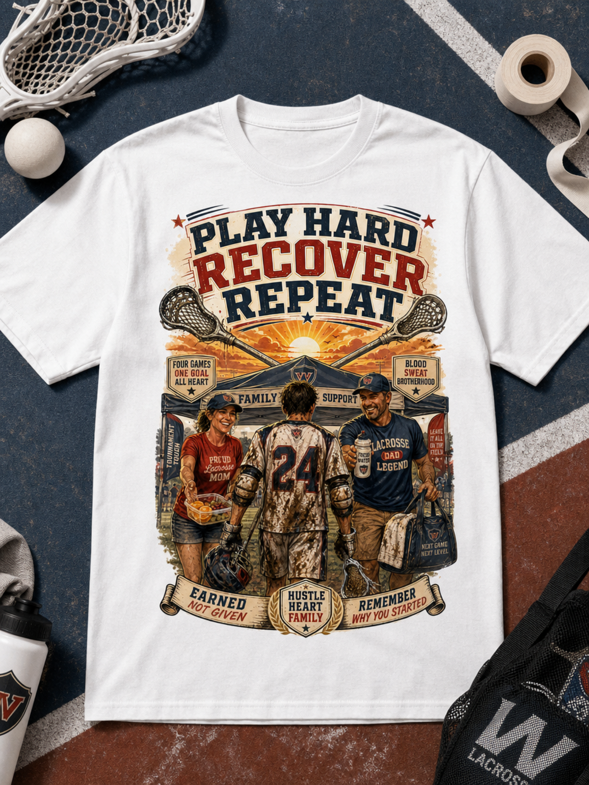 PLAY HARD. RECOVER. REPEAT.