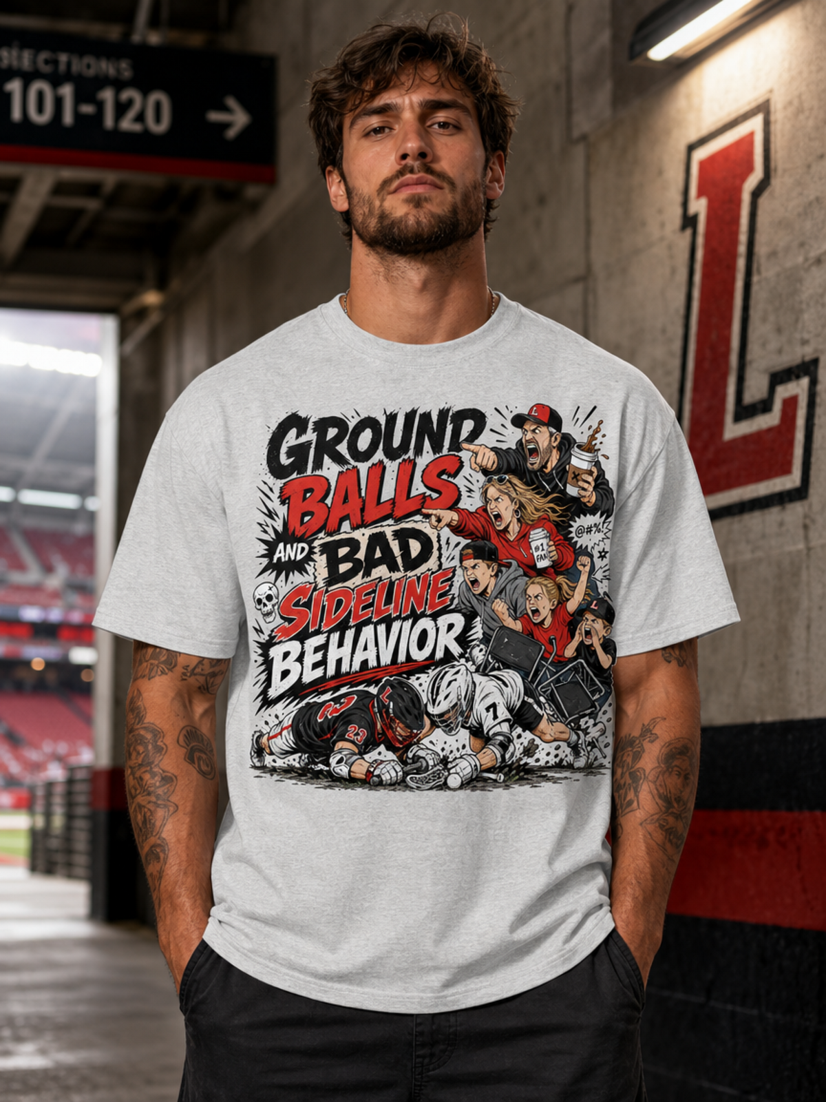 BALLS & BAD SIDELINE BEHAVIOR.