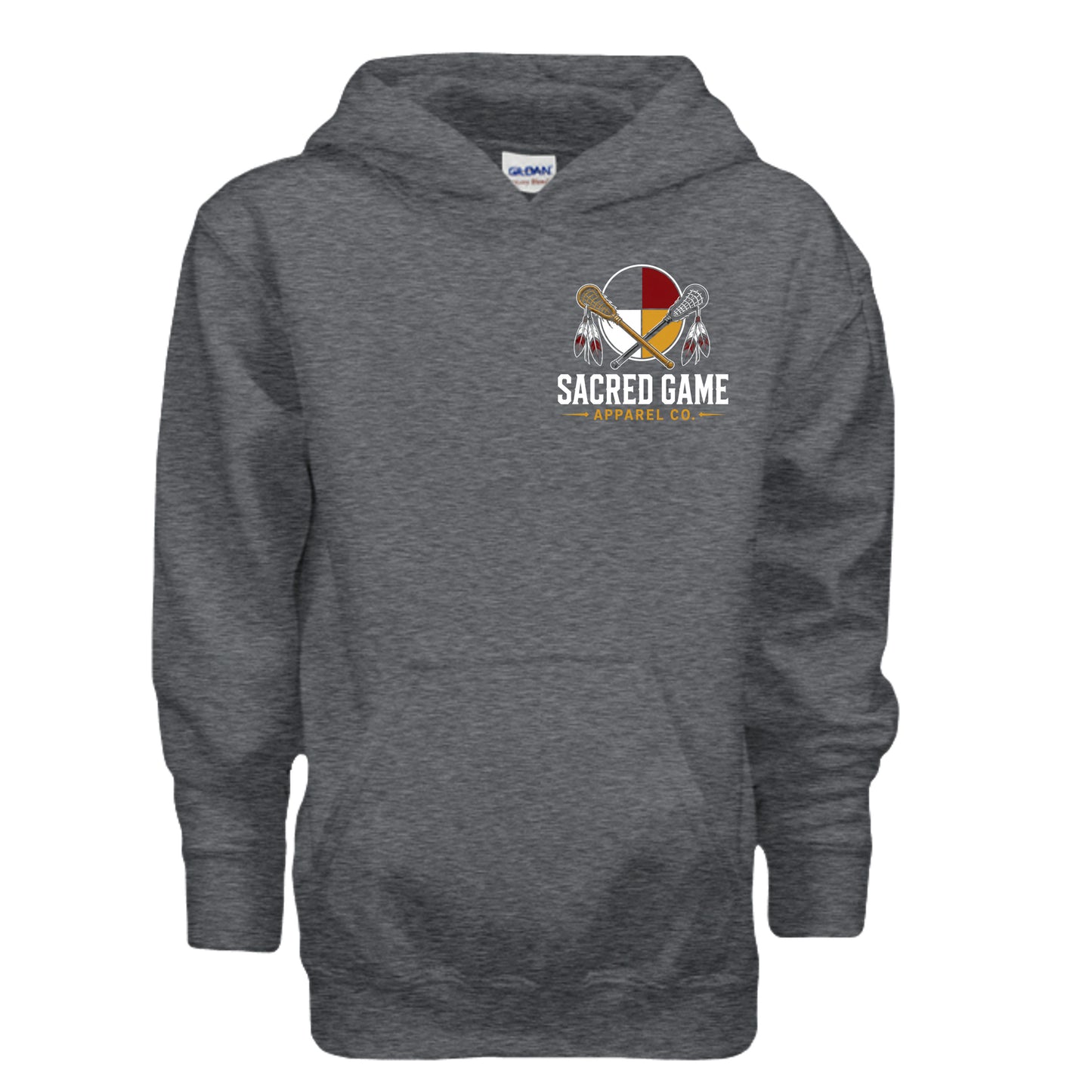 DARK HEATHER - G185B - FRONT
